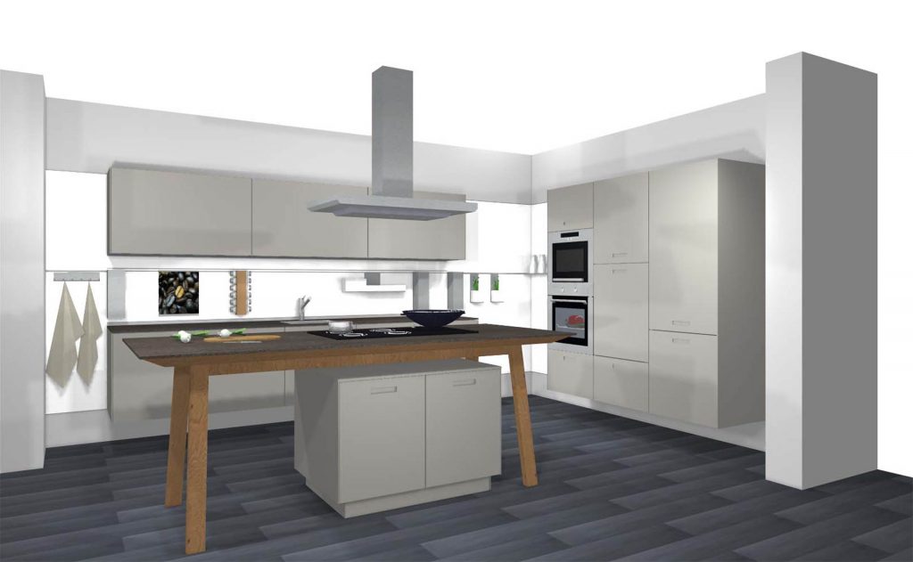 3D-Küchenplanung mit Planungs-Software